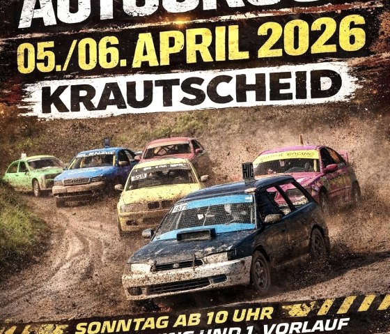 Plakat Auto Cross Krautscheid, &copy; SWASV