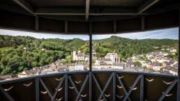 Blick aus dem Beilsturm auf Neuerburg, &copy; Eifel Tourismus GmbH, D. Ketz