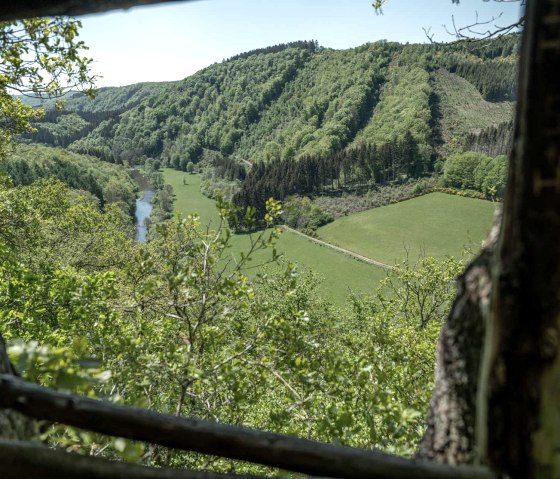 Aussichtspunkt Königslay Nat'Our Route 1, © Naturpark Südeifel/Thomas Urbany.