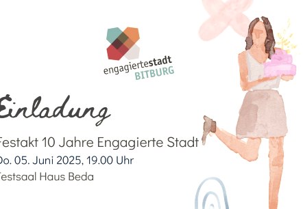 Plakat 10 Jahre Engagierte Stadt, © Frau Noe