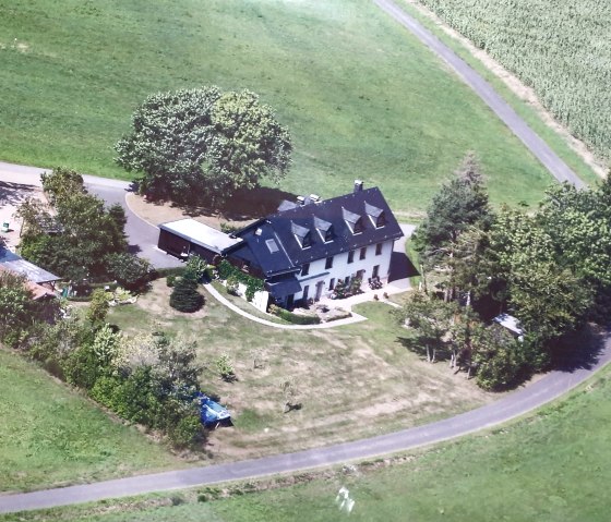 H&uuml;gelhaus von oben