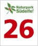 South Eifel Nature Park logo with red number 26 and green lettering on a white background.
