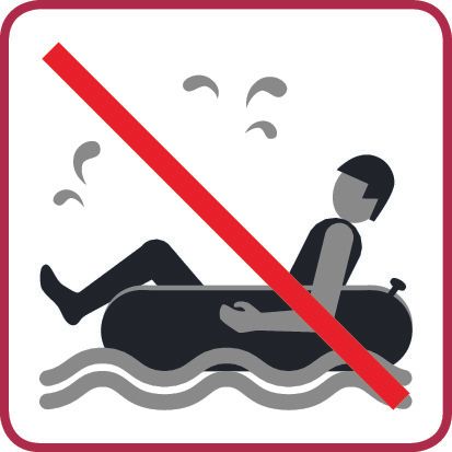 Schwimmhilfen verboten