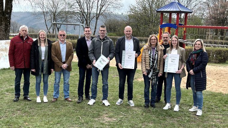 Zertifizierung der Kita Daleiden