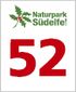 Logo des Naturparks Südeifel mit der Zahl 52.