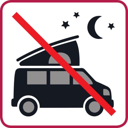 Wohnmobil abstellen verboten