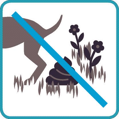 Hundehaufen verboten