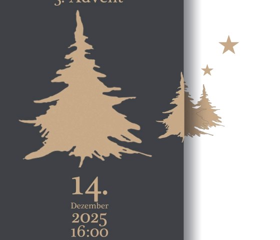 Adventskonzert Biesdorf Plakat, © St.-Josef-Gymnasium