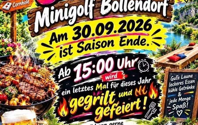 Eine grüne Wiese mit gemütlichen Sitzgelegenheiten und Sonnenschirmen. Im Hintergrund sind einige Spiele für Erwachsene und Kinder sichtbar.