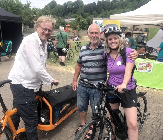Bruno Zwank, Manfred Reinard, Anna Carina Krebs, &copy; Felsenland S&uuml;deifel Tourismus GmbH