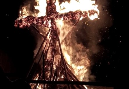 H&uuml;ttenbrennen, &copy; Feuerwehr Bollendorf