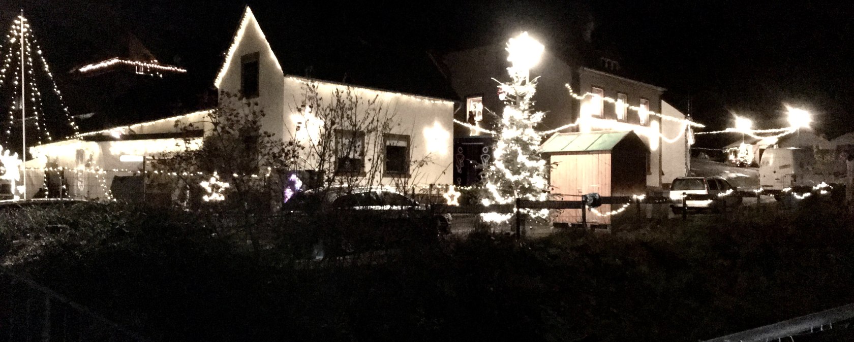 Weihnachtliche Eidenbachstraße, © TI Bitburger Land