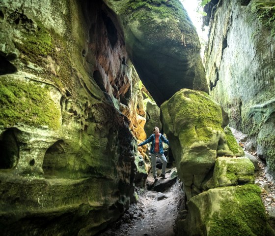 Felsen in der Teufelsschlucht, &copy; Eifel Tourismus GmbH, D. Ketz