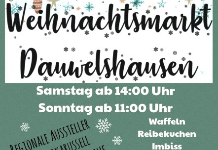 Weihnachtsmarkt in Dauweilshausen, © Gemeinde Dauwelshausen