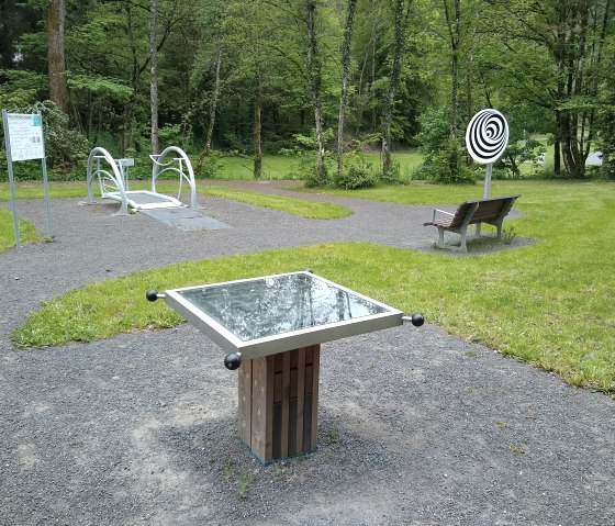 Mehrgenerationenplatz Waxweiler Integrationsschaukel, &copy; Naturpark S&uuml;deifel/Indra Schaperdoth