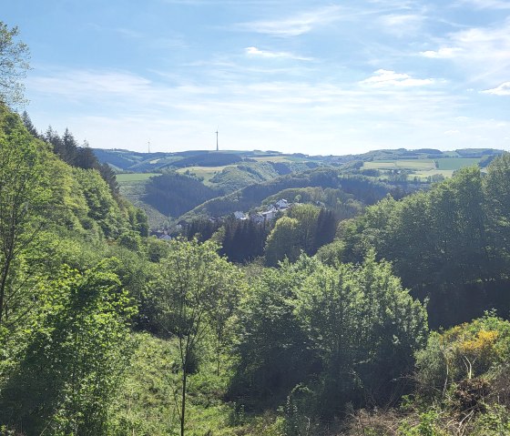Ausblick vom Wanderweg auf Dasburg, &copy; Tourist-Information Islek