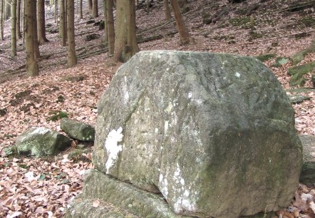 Römische Gräber von Holsthum - Hüttengrabstein, © Felsenland Südeifel Tourismus GmbH