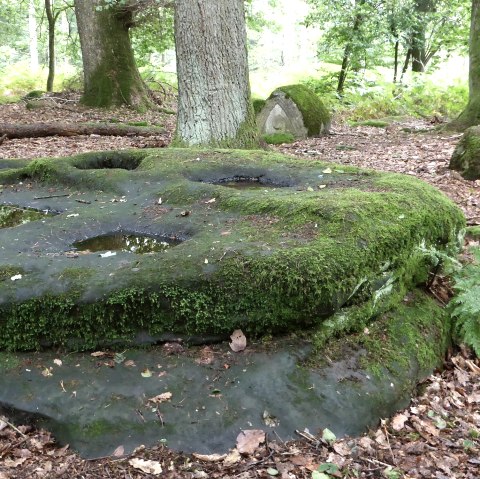 Kiesgräber - Grabgruben im gewachsenen Fels, © Felsenland Südeifel Tourismus GmbH