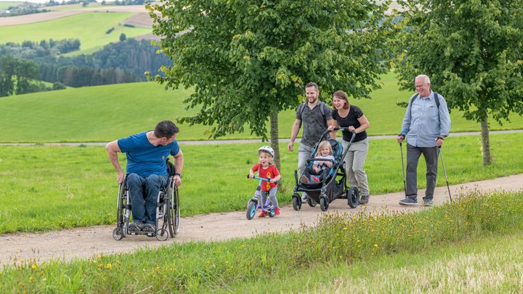 Barrierefreier Komfortweg in Ammeldingen bei Neuerburg