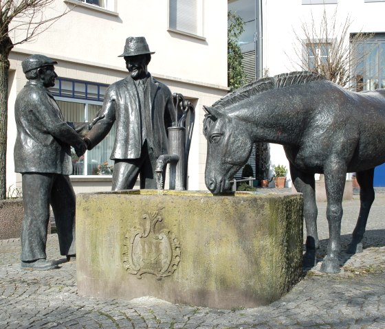Brunnen "Pferdemarkt", &copy; Tourist-Information Bitburger Land