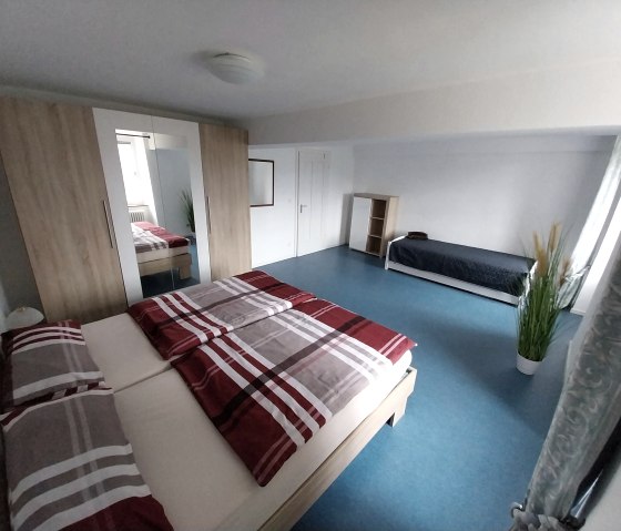 Doppelzimmer mit zus&auml;tzlichem Kojenbett