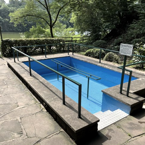 Wassertretbecken in Biersdorf am See, © Nina schmitz Rossler
