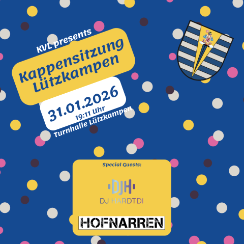Kappensitzung, &copy; KV L&uuml;tzkampen