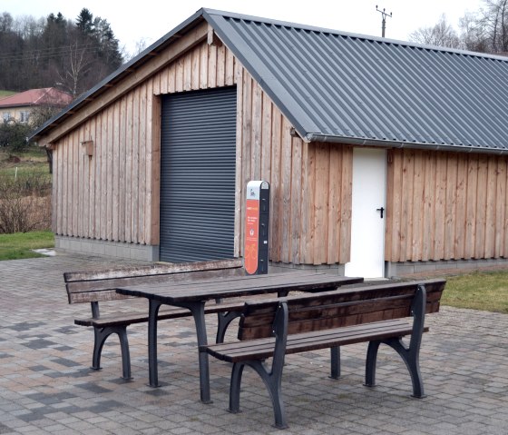 E Bike Ladestation, &copy; Dietmar Langner