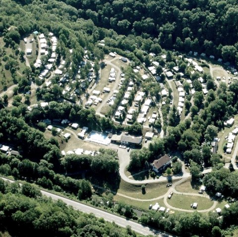 Camping Nimseck aus der Vogelperspektive, © Camping Nimseck, Irrel