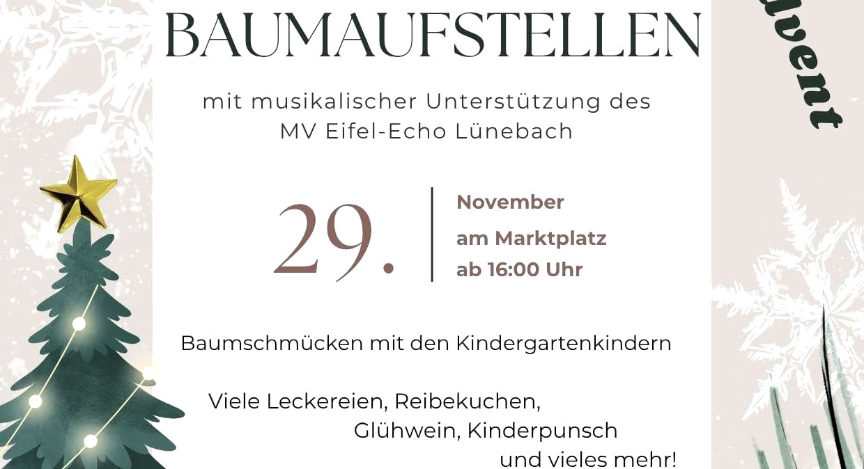 Plakat, © Förderverein Gemeinde Lünebach e.V.