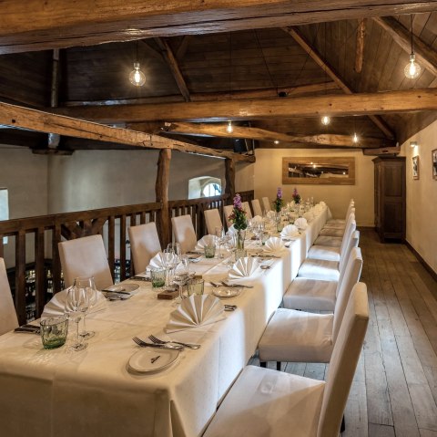 Empore Restaurant Schloss Niederweis, &copy; Schloss Niederweis