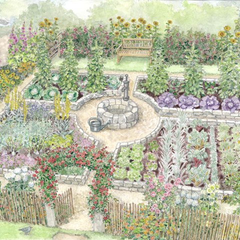 Gartenkultur-Eifel Bauerngarten, &copy; Naturpark S&uuml;deifel/Sabine Dubb