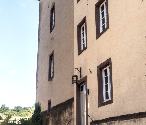 Vorderseite Burg Dudeldorf, &copy; TI Bitburger Land