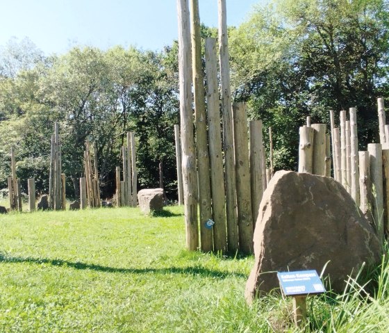 Kunstroute Kyllburg Keltenkompass, &copy; TI Bitburger Land