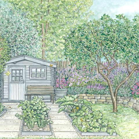 Gartenkultur Eifel klimaangepasste Pflanzen, &copy; Naturpark S&uuml;deifel/Sabine Dubb.