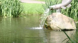 Stadtpark Neuerburg mit Brunnen, &copy; Felsenland S&uuml;deifel Tourismus