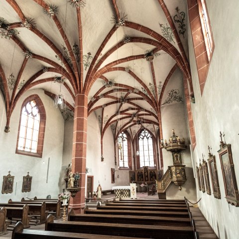 Interior view of the parish church, © Eifel Tourismus GmbH / Dominik Ketz