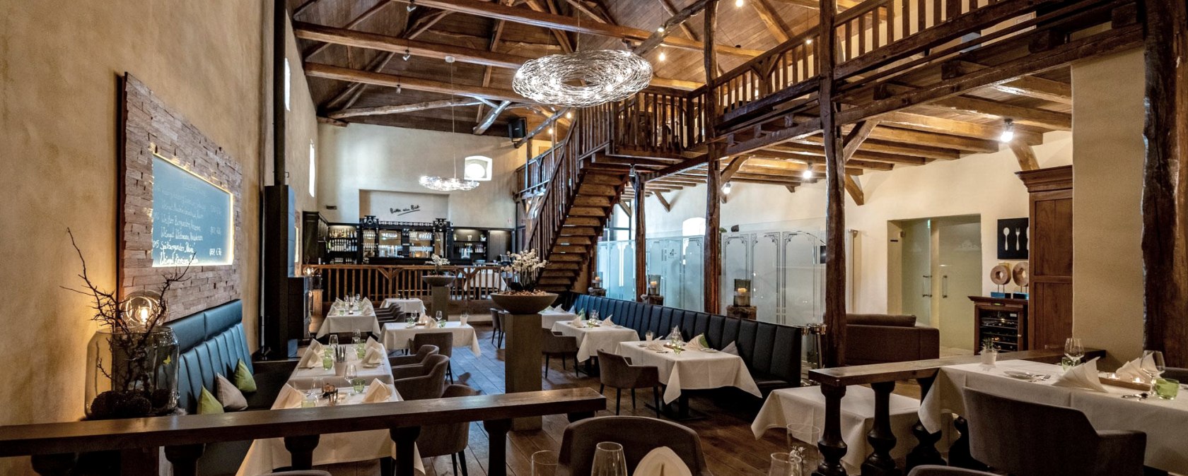 Restaurant Schloss Niederweis Innenansicht, &copy; Schloss Niederweis