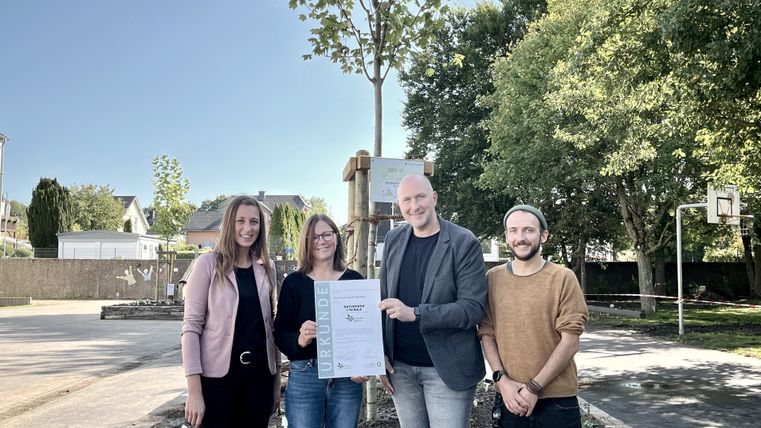 Zertifizierung der Grundschule Wolsfeld