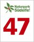 Logo van het natuurpark Zuid-Eifel met het nummer 47.