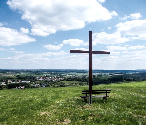 Summit cross Biersdorf am See, © TI Bitburger Land