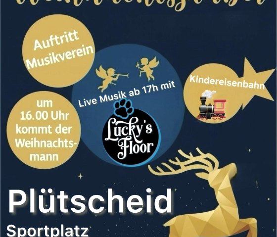 Plakat Weihnachtszauber, &copy; SV Pl&uuml;tscheid