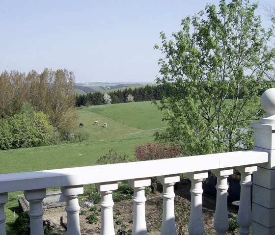 Blick vom Balkon, &copy; Theis