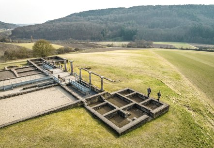 R&ouml;mische Villa Holsthum von oben, &copy; Eifel Tourismus GmbH, D. Ketz