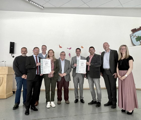 Die Grund- und Realschule plus Neuerburg ist Naturpark-Schule im Naturpark S&uuml;deifel., &copy; Naturpark S&uuml;deifel/Ansgar Dondelinger.