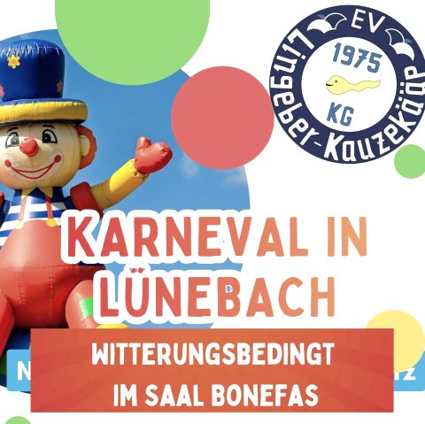 Karneval in L&uuml;nebach, &copy; KG Lingeber Kauzek&auml;&auml;p