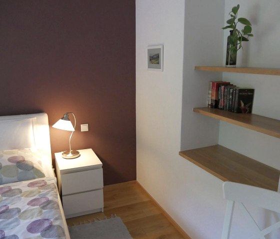 Ferienwohnung am M&uuml;hlgraben - Schlafzimmer, &copy; Irreler M&uuml;hle Ferienwohnungen & -h&auml;user