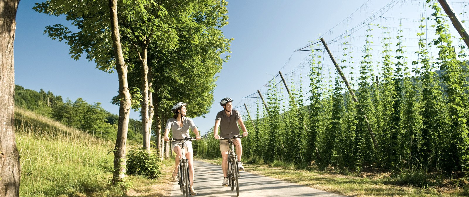 Cyclists on the Prüm cycle path, © Dominik Ketz Fotografie / Rheinland-Pfalz Tourismus GmbH