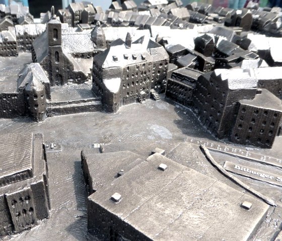 Stadtmodell Stadthalle, &copy; Tourist-Information Bitburger Land