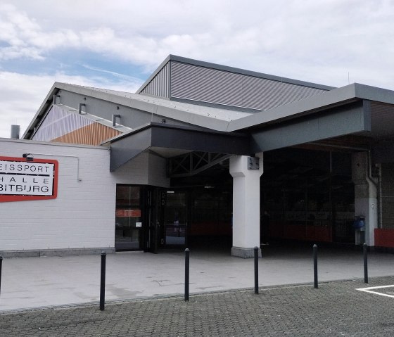 Eissporthalle Bitburg außen, © TI Bitburger Land